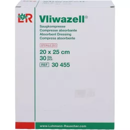 VLIWAZELL Kompresy chłonne jałowe 20x25 cm, 30 szt