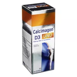 CALCIMAGON D3 Uno tabletki do żucia, 90 szt