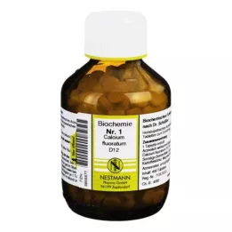 BIOCHEMIE 1 Fluorek wapnia D 12 tabletek, 400 szt