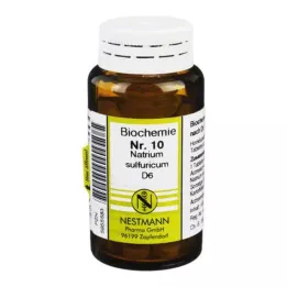 BIOCHEMIE 10 Sulfuricum D 6 tabletek, 100 szt