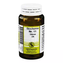 BIOCHEMIE 11 Silicea D 6 tabletek, 100 szt