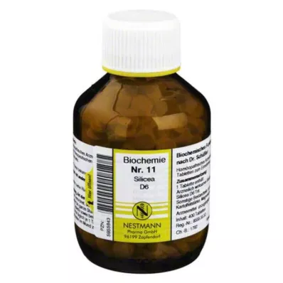 BIOCHEMIE 11 Silicea D 6 tabletek, 400 szt BIOCHEMIE 11 Silicea D 6 tabletek, 400 szt