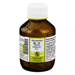BIOCHEMIE 12 tabletek Calcium sulfuricum D 400 szt