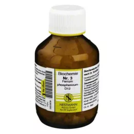 BIOCHEMIE 3 tabletki Ferrum phosphoricum D 12 szt