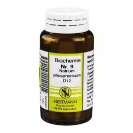 BIOCHEMIE 9 Natrium phosphoricum D 12 tabletek, 100 szt