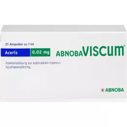 ABNOBAVISCUM Aceris 0,02 mg ampułki, 21 szt