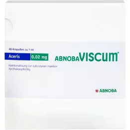 ABNOBAVISCUM Aceris 0,02 mg ampula, 48 szt