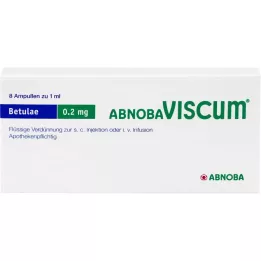 ABNOBAVISCUM Betulae 0,2 mg ampułki, 8 szt