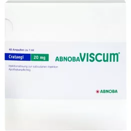 ABNOBAVISCUM Crataegi 20 mg ampułki, 48 szt