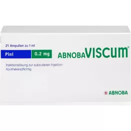 ABNOBAVISCUM Pini 0,2 mg ampułki, 21 szt