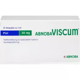 ABNOBAVISCUM Pini 20 mg ampułki, 21 szt
