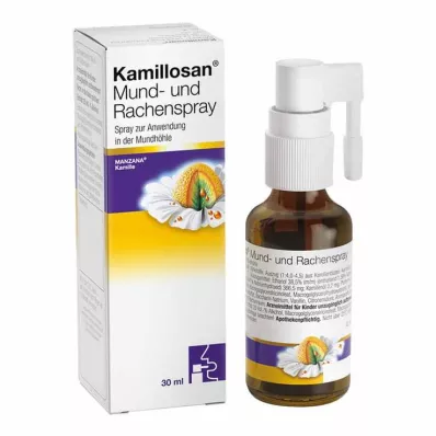KAMILLOSAN Spray do jamy ustnej i gardła, 30 ml KAMILLOSAN Spray do jamy ustnej i gardła, 30 ml