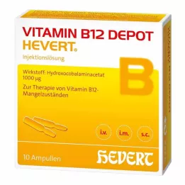 VITAMIN B12 DEPOT Ampułki Hevert, 10 szt