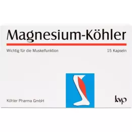 MAGNESIUM KÖHLER Kapseln, 1x15 szt