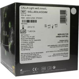 WELLION CALLA lekki cukier we krwi mg.Set mmol/l biały, 1 szt