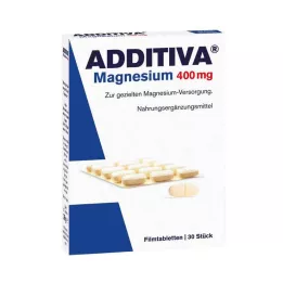 ADDITIVA Magnez 400 mg tabletki powlekane, 30 szt