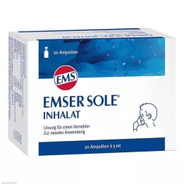 EMSER Jedyny roztwór do inhalacji do nebulizatora, 20 szt