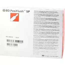 BD POSIFLUSH SP System płukania strzykawki wstępnie napełnione, 30X10 ml