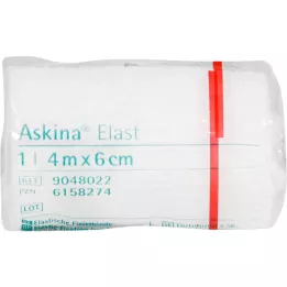 Askina Elast Bandaża 6 CMX4 M Cellofay, 1 szt