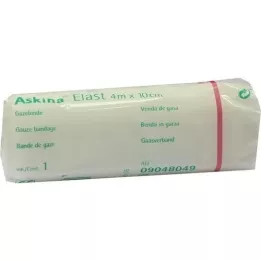 ASKINA Bandaż elastyczny 10 cm x 4 m celofan, 1 szt