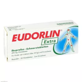 EUDORLIN dodatkowe tabletki przeciwbólowe Ibuprofen, 20 szt