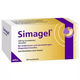 SIMAGEL Tabletki do żucia, 100 szt