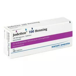 JODETTEN 100 tabletek Henninga, 100 szt