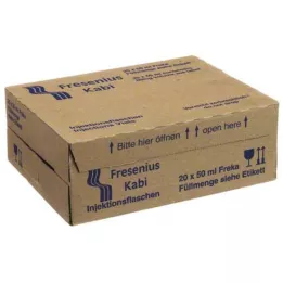 AMPUWA Butelka Freka z roztworem do wstrzykiwań/infuzji, 20X50 ml