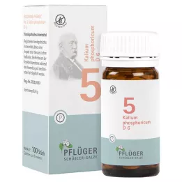 BIOCHEMIE Pflüger 5 Kalium phosphoricum D 6 Tabl., 100 sztuk
