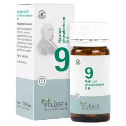 BIOCHEMIE Pflüger 9 Natrium phosphoricum D 6 Tabl., 100 sztuk