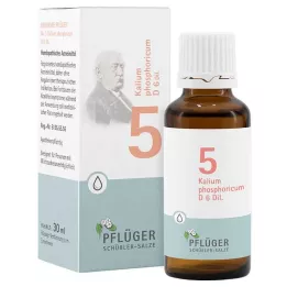 BIOCHEMIE Pflüger 5 Kalium phosphoricum D 6 kropli, 30 ml
