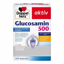 DOPPELHERZ Glukozamina 500 kapsułek, 120 sztuk
