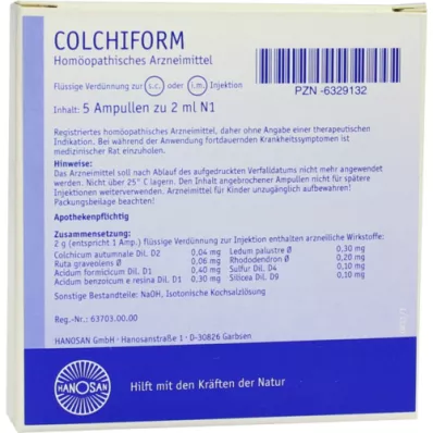 Ampułki Colchiform, 5x2 ml