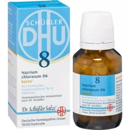 BIOCHEMIE DHU 8 Sodium Chloratum D 6 Tab. Karto, 200 szt