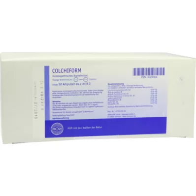 Ampułki Colchiform, 50x2 ml