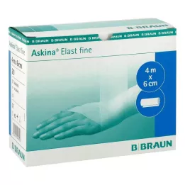 ASKINA Bandaż elastyczny cienki 6 cm x 4 m luzem, 20 szt
