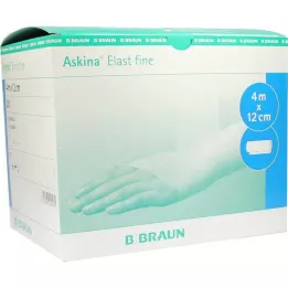 ASKINA Bandaż elastyczny cienki 12 cm x 4 m luzem, 20 szt