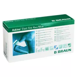 ASKINA Bandaż elastyczny cienki 10 cm x 4 m luzem, 50 szt
