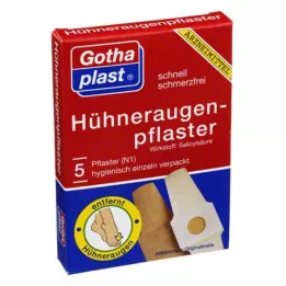 GOTHAPLAST Cornmed plaster na odciski 2x6 cm, 5 szt