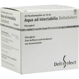 Aqua AD Iniectabilia Plastik, 20X10 ml