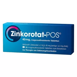 ZINKOROTAT POS tabletki dojelitowe 20 szt