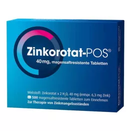 ZINKOROTAT POS tabletki dojelitowe 500 szt