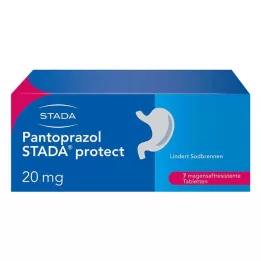 PANTOPRAZOL STADA protect 20 mg tabletki dojelitowe, 7 szt