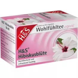 H&amp;s Hibiskus Blossom Filter Bag, 20x1,75 g