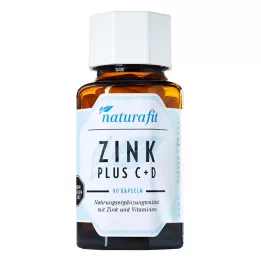 NATURAFIT Kapsułki cynku Plus C+D 90 szt