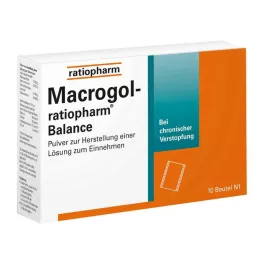 MACROGOL-ratiopharm Balance Plv.z.H.e.L.z.Einn., 10 szt