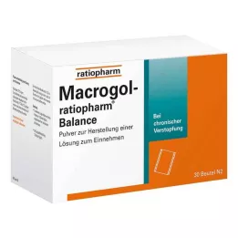 MACROGOL-ratiopharm Balance Plv.z.H.e.L.z.Einn., 30 szt