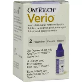 ONE TOUCH Medium kontrolne Verio, 2 x 3,8 ml