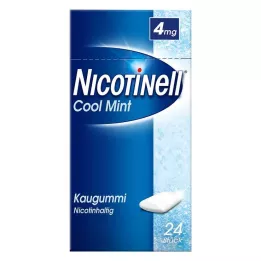 NICOTINELL Guma do żucia Cool Mint 4 mg, 24 szt