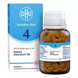 BIOCHEMIE DHU 4 Kalium chloratum D 6 tabletek, 420 szt